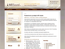 Tablet Screenshot of hifisound.cz